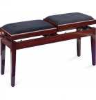 stagg double seat piano stool