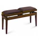 double seat duet piano stool